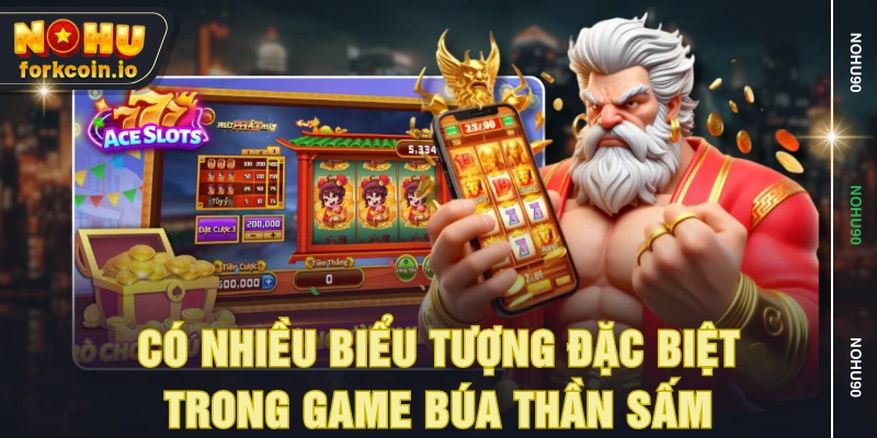 Có nhiều biểu tượng đặc biệt trong game Búa Thần Sấm Có nhiều biểu tượng đặc biệt trong game Búa Thần Sấm