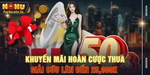 Khuyến Mãi Hoàn Cược Thua - Giải Cứu Lên Đến 25,000K