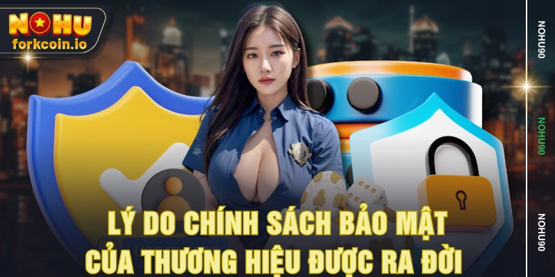 Lý do chính sách bảo mật của thương hiệu được ra đời 