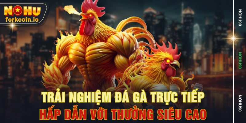 Trải Nghiệm Đá Gà Trực Tiếp Hấp Dẫn Với Thưởng Siêu Cao